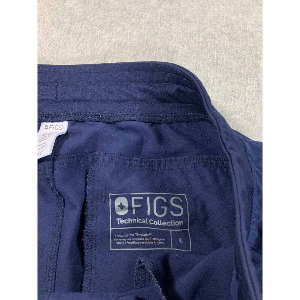 Figs Axim‎ Cargo Scrub Pants (Men's Large) Blue